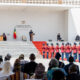 Benin's new president at inauguration ceremony with Niger and Sahel state representatives, signaling diplomatic rapprochement