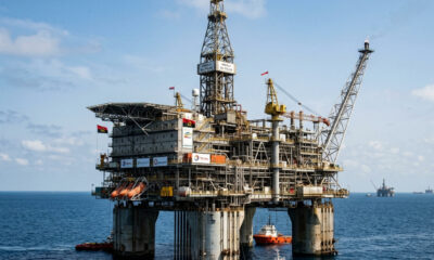 Deepwater offshore oil platform in Angola's mature production fields attracting global energy majors due to lower above-ground risk