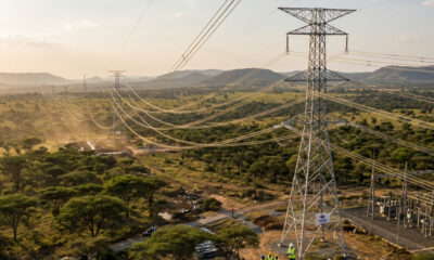 Chinese-built transmission lines, supporting Africa's energy grid as Western banks step back