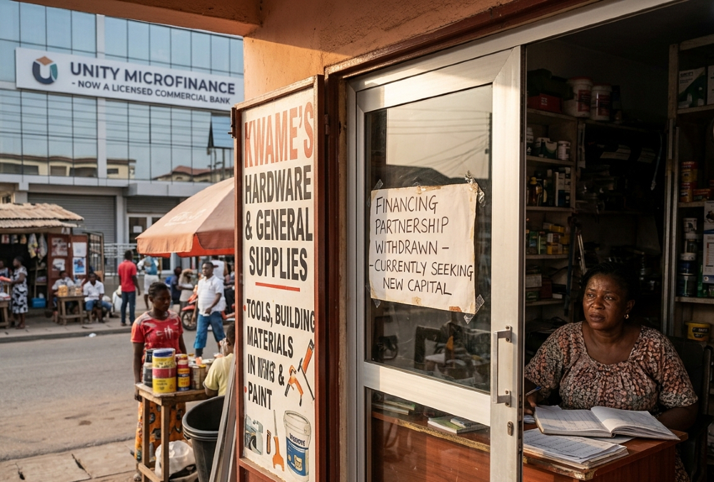African alternative trade financiers shifting to bank-like models, creating financing gaps for small businesses.