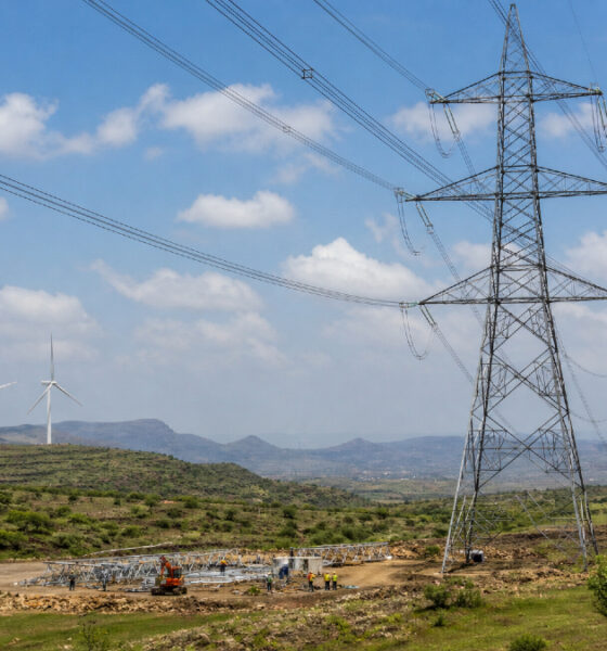 Ethiopia electricity transmission lines renewable energy grid expansion