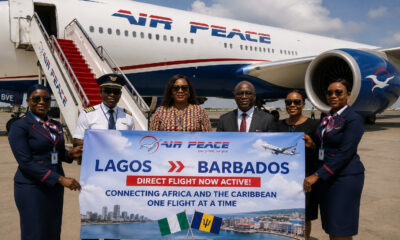 Air Peace launches direct commercial air route between Nigeria and Barbados boosting Africa-Caribbean travel connectivity