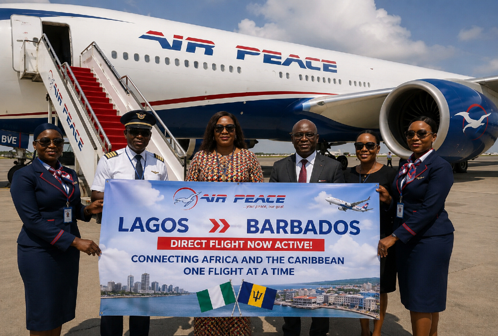 Air Peace launches direct commercial air route between Nigeria and Barbados boosting Africa-Caribbean travel connectivity