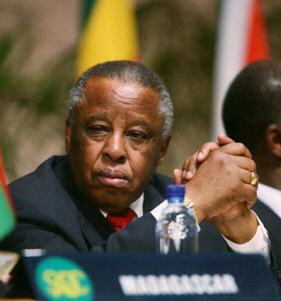 Festus Mogae, third president of Botswana, during his tenure from 1998 to 2008