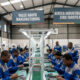Modern manufacturing assembly line inside an African Special Economic Zone (SEZ), an example of value-added manufacturing under Africa industrialization zero tariffs policy