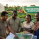 Young African agribusiness professionals collaborating on food sovereignty solutions across borders