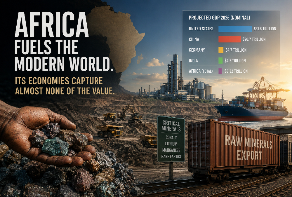 Africa's mineral value chain imbalance