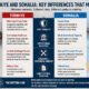 Chart showing differences between Türkiye and Somalia: state fragility, institutional resilience, separatist threats, and constitutional structures