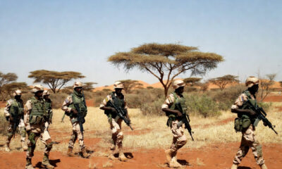 Armed patrol in the Sahel region of Mali, where jihadist insurgencies and ethnic militias have destabilized one of Africa's most sensitive transitional zones.