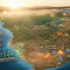 Southern Africa industrialization map highlighting South Africa manufacturing hubs, Angola offshore oil projects, Namibia green hydrogen projects, Zambia copper processing, and regional mineral resources driving future industrial growth