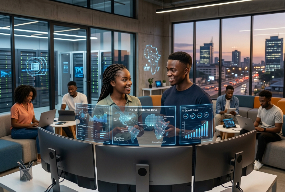 Africa AI infrastructure powering youth-driven digital economy across African cities