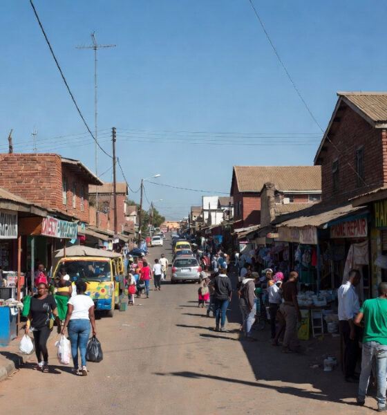 Immigrant-owned businesses in Soweto township South Africa