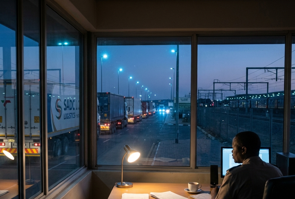 Cross-border trade and infrastructure connecting South Africa with SADC member states in Southern African region