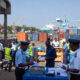 Border inspection checkpoint at African port where goods undergo conformity assessment and quality control procedures