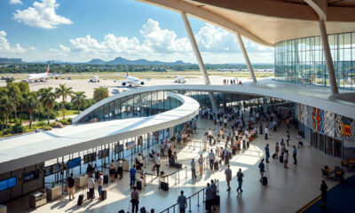 Central Africa airport terminal addressing the region's critical connectivity and infrastructure challenges
