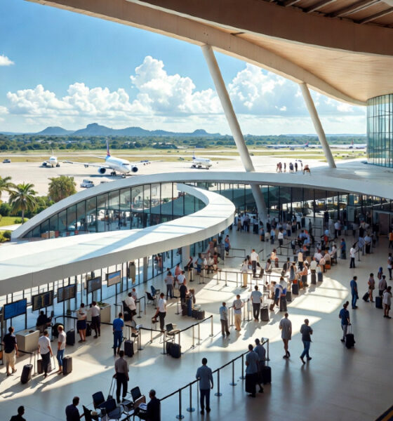Central Africa airport terminal addressing the region's critical connectivity and infrastructure challenges