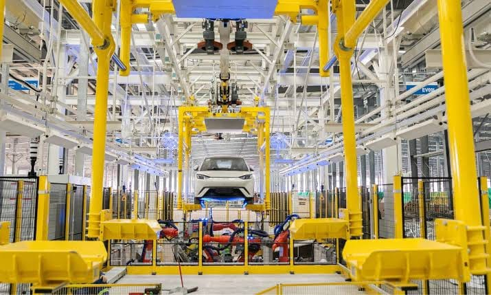 Automotive assembly plant in South Africa's Eastern Cape producing vehicles for SACU and SADC regional markets under SAAM 2035 guidelines