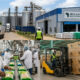 Industrial growth in Africa with manufacturing, processing, and packaging facilities