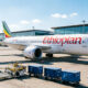 Ethiopian Airlines cargo freighter loading operations at Bole International Airport