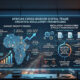 Infographic illustrating cross-border digital trade growth and regulatory frameworks in African markets