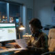 Digital AfCFTA trade compliance tool showing rules of origin assessment for African manufacturers.