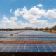 Solar panels at Botswana's Tati Solar Project, symbolizing the country's push toward energy ownership and sovereignty.