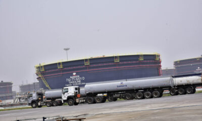 Dangote oil refinery Lagos Nigeria petroleum exports jet fuel diesel Europe competing with US refiners global trade disruptions 2026.