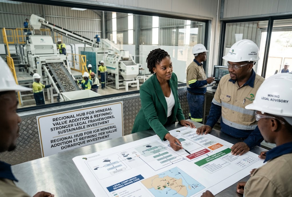 African mining and investment strategy emphasizing local mineral processing, value addition, and stronger legal frameworks.