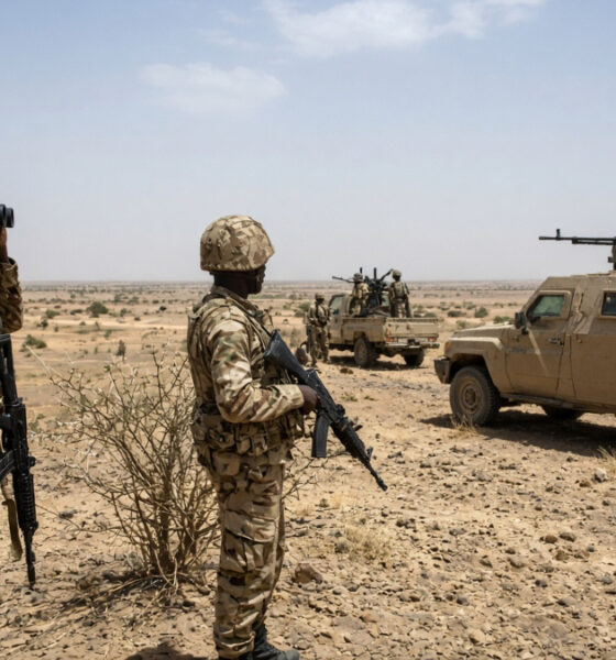 Chadian military forces on high alert along the Sudan border following Sudanese Armed Forces airstrikes up to 100 kilometers inside Chadian territory.