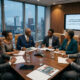 African corporate board discussing shareholder value, stewardship, ESG, Ubuntu, and stakeholder governance in the African business landscape.