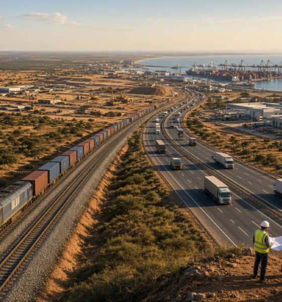 African regional infrastructure connecting landlocked economies to global markets, highlighting how transport networks and investor confidence drive foreign investment.