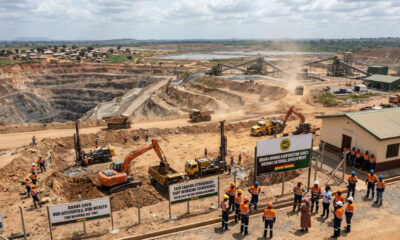 African mining operations highlighting the economic impact of resource nationalism and human rights.