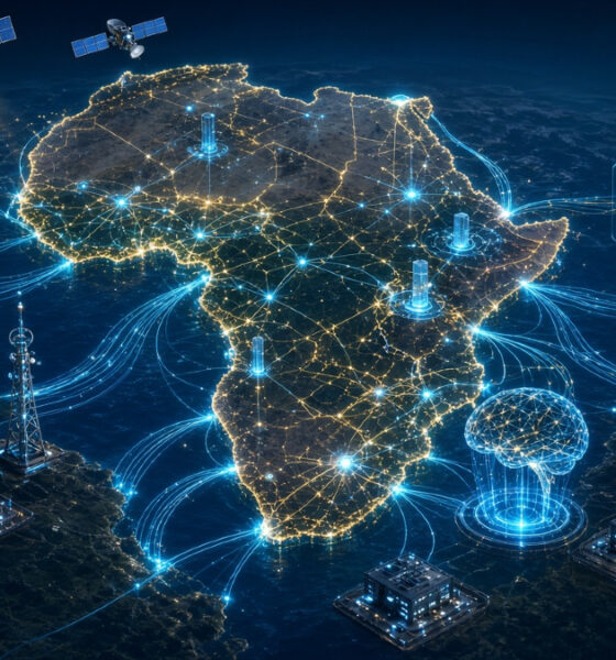 Africa data governance architecture showing digital infrastructure, AI systems, and evidence frameworks shaping the continent's technological future