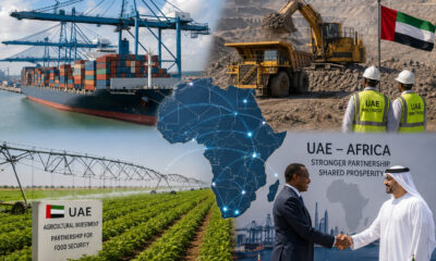 UAE investment in Africa’s ports, mining, agriculture, and trade infrastructure, highlighting growing Emirati economic and geopolitical influence across the continent.