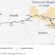 Lobito Corridor railway linking Angola and the Democratic Republic of Congo to support regional trade and mineral exports.