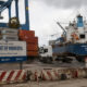 Cargo containers at the Freeport of Monrovia, where port capacity constrains AfCFTA trade