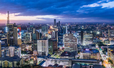 African city skyline showing rapid urban growth and infrastructure development driving investment opportunities across the continent