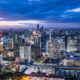 African city skyline showing rapid urban growth and infrastructure development driving investment opportunities across the continent