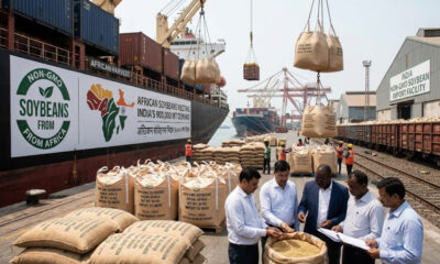 African soybeans meeting India's 900,000 metric ton import demand for non-GMO beans