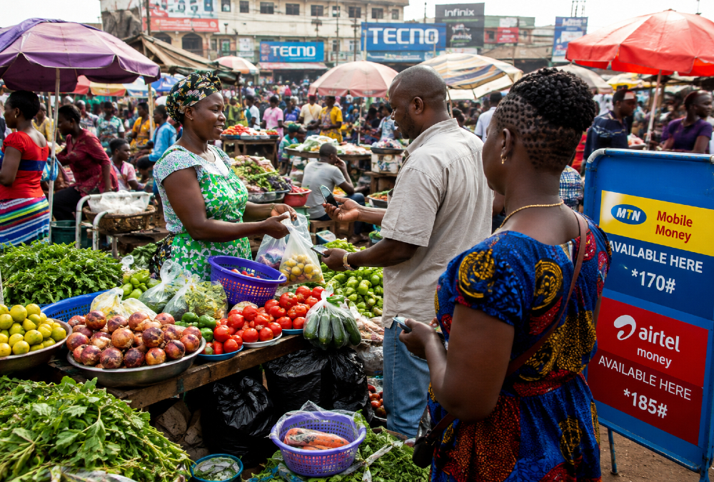 African informal economy driving commerce, entrepreneurship, trade, and investment opportunities across local markets.