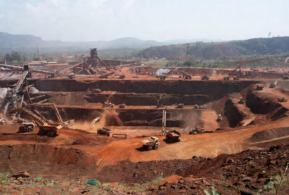 Open-pit copper and cobalt mine in the DRC, where foreign mining companies face a 10% local equity transfer deadline.