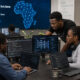 African software developers working on artificial intelligence projects and machine learning models to build local tech capacity and reduce digital dependency