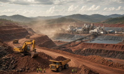 Copper and cobalt mining operations in the Democratic Republic of Congo, Africa's largest source of battery minerals for green energy