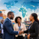 African diaspora professionals connecting global trade networks to boost Africa's economic development and cross-border investment.