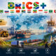 BRICS+ countries connecting global markets, resources, trade routes, manufacturing, energy, and investment networks