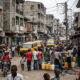 Overcrowded neighborhood in Kinshasa, DRC, where outdated population data makes it impossible to plan clinics, roads, and water systems for residents.