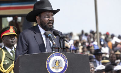 President Salva Kiir addresses supporters as South Sudan prepares for December 2026 elections