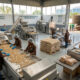 Modern agro-processing facility in West Africa capturing value in the African agribusiness value chain.