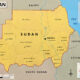Sudan conflict foreign actors: map of Sudan