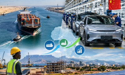 Suez Canal shipping and Chinese EV factories illustrate how global trade shifts create opportunities and risks for African industrial development.
